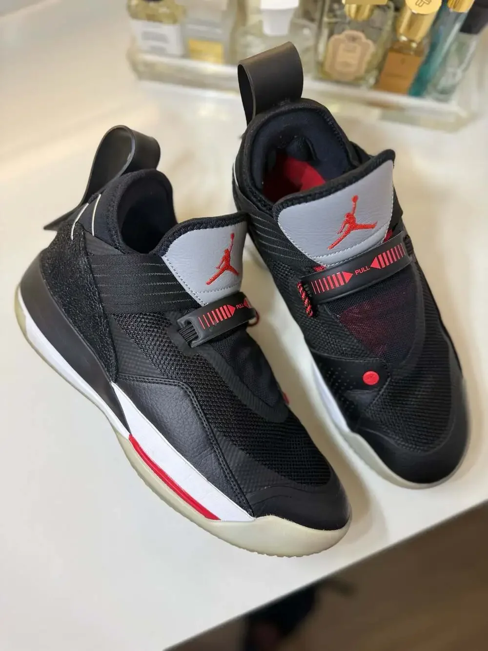 Air Jordan XXXIII SE 'Black Cement' Basketball Shoes (CD9560-006) Sz 9